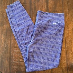 Purple Nike Dry-Fit Leggings